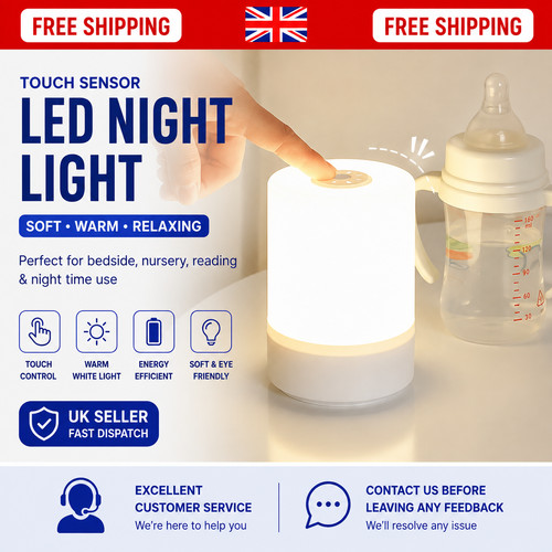 Led lamp bedside lights - led,