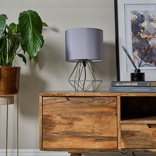 Bedside table lamp - lamp, industrial