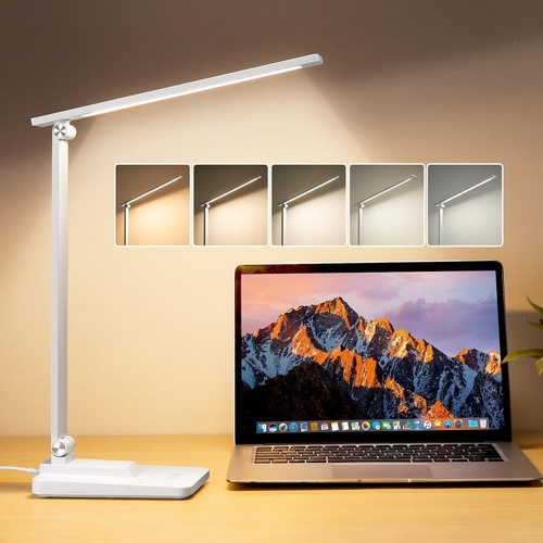 Led desk lamp white modes - 15,