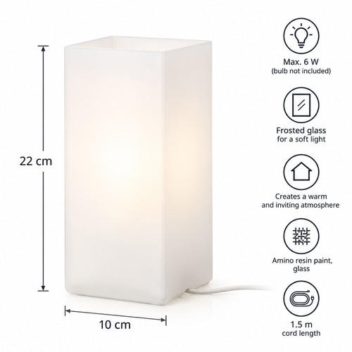 Ikea grönö table lamp - lamp, white