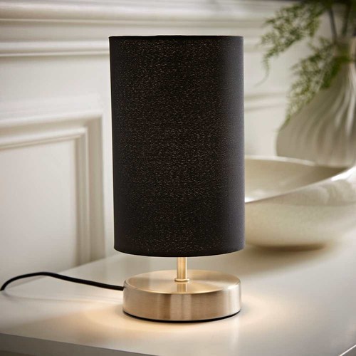Touch table lamp brushed - touch,