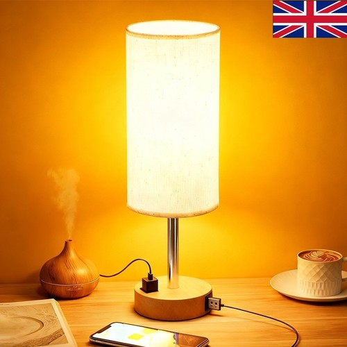 Bedside lamps with - 3-pin, plug