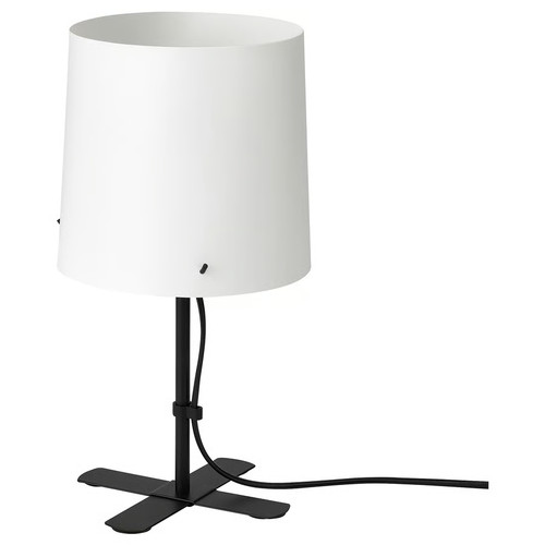Table lamp black - table, white