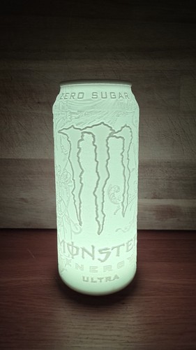 Monster ultra white led rgb - white,