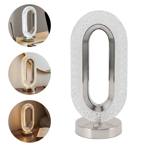 Led crystal table lamp - table,