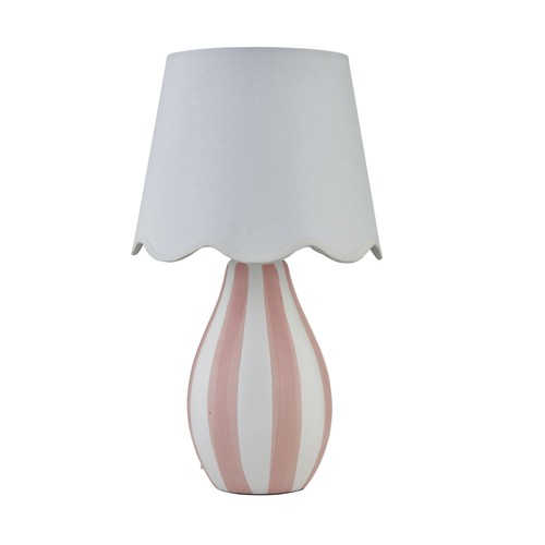 Modern striped bedside lamp - bedside,