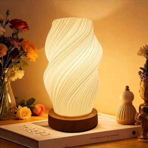 Led bedside table lamp - bedside, lamp,