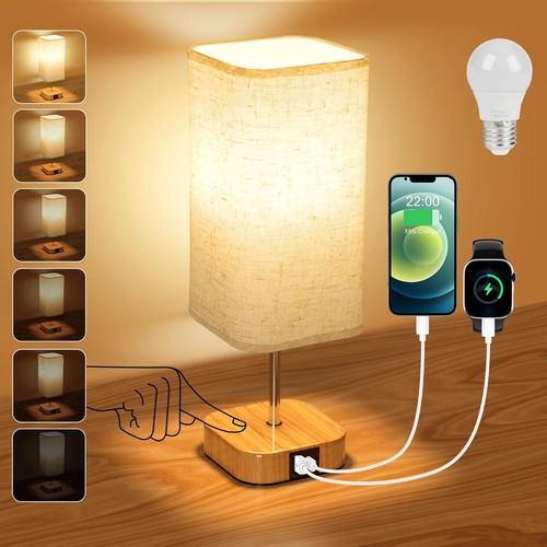 Touch bedside table lamp - touch,