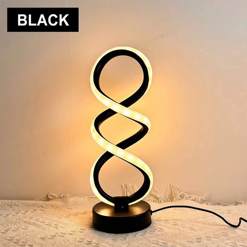 Spiral table lamp led - spiral,