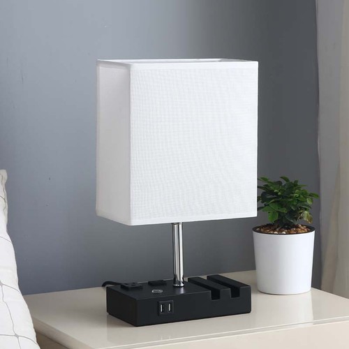 Usb bedside table lamp desk - usb,