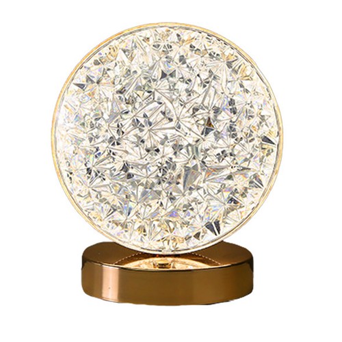 Crystal table lamp - crystal,