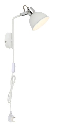 Modern white bedside - white,
