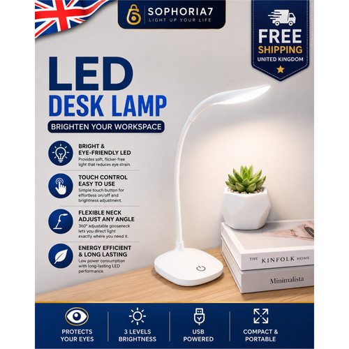 Led flexible touch desk - led,