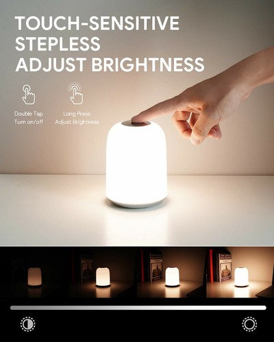 Bedside lamp rgb led dimmable - rgb,