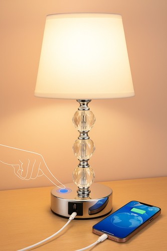 Bedside table lamp - bedside,